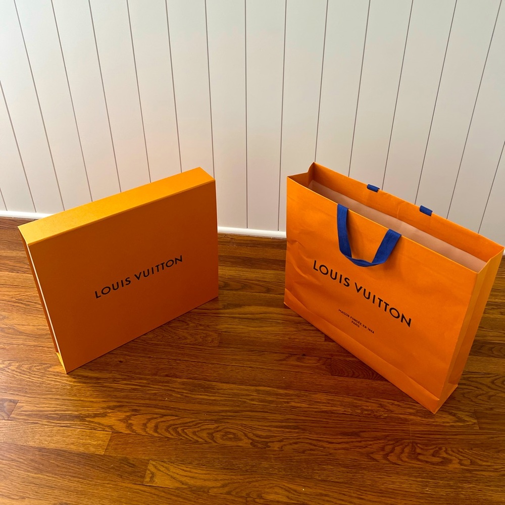 Louis Vuitton large box and bag